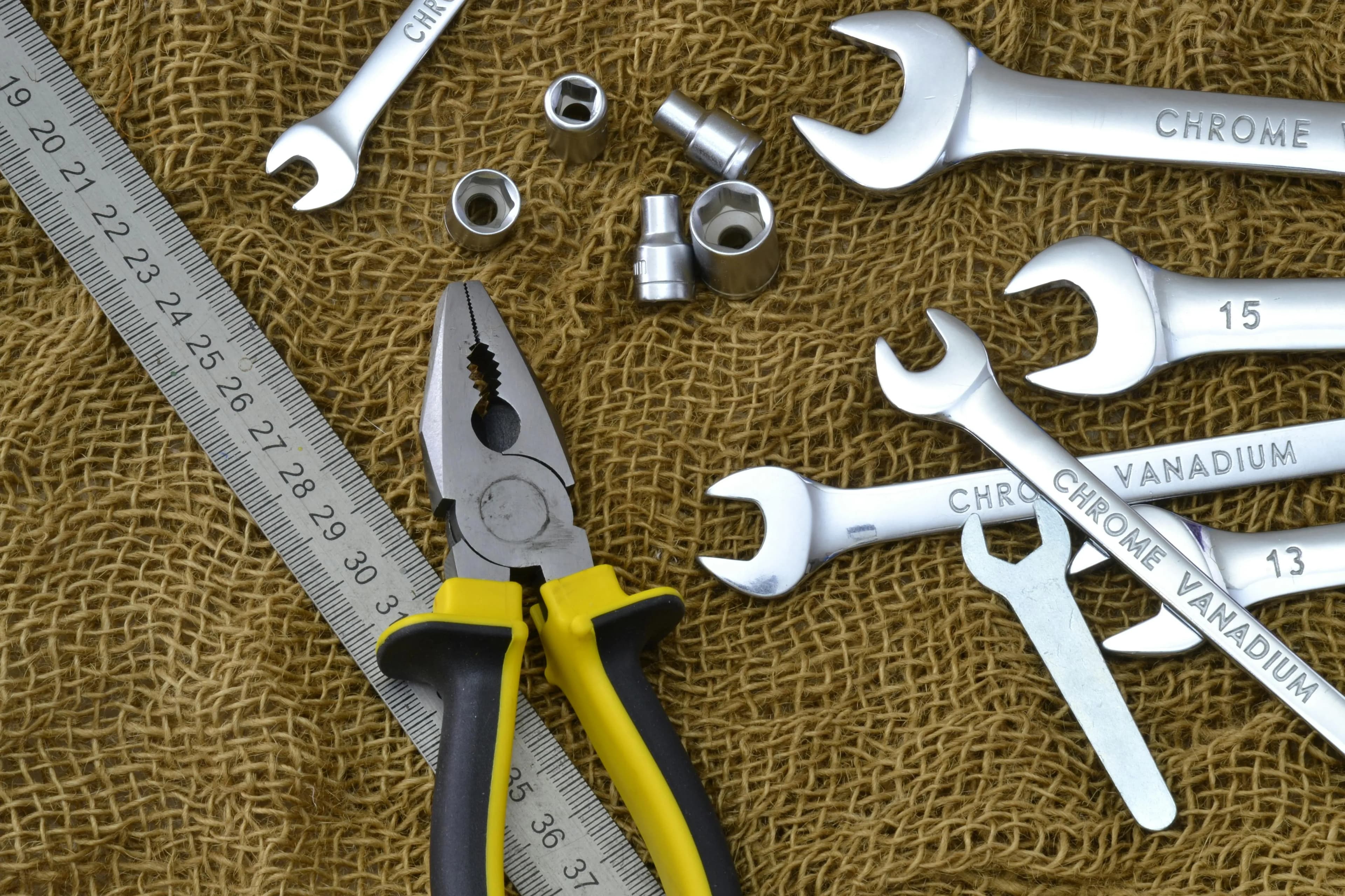 Commercial service gear staged before a Crossroads kitchen line call